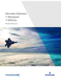 Hermetic Solutions • Aerospace • Defense