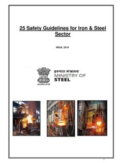 25 Safety Guidelines for Iron &amp; Steel Sector