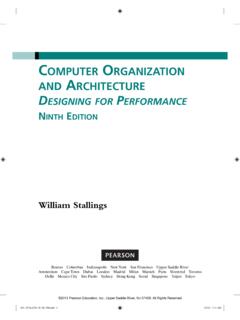 Computer organization and arChiteCture …