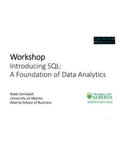 Introducing SQL: A Foundation of Data Analytics