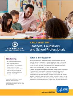 A Fact Sheet For Teachers, Counselors, And School ...
