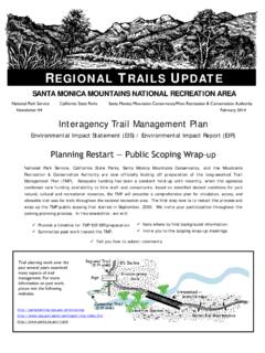 SANTA MONICA MOUNTAINS NATIONAL RECREATION AREA