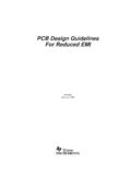 PCB Design Guidelines For Reduced EMI - Texas Instruments