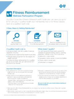Wellness Participation Program - Blue Cross Blue Shield of ...