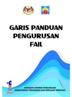 GARIS PANDUAN PENGURUSAN FAIL - Portal Rasmi Majlis ...