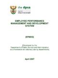 EMPLOYEE PERFORMANCE MANAGEMENT AND …