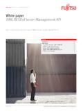 White paper iRMC RESTful Server Management API