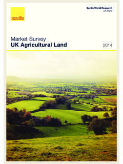Market Survey UK Agricultural Land - Savills
