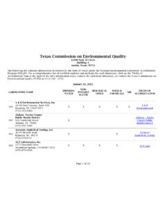 Texas Commission on Environmental Quality