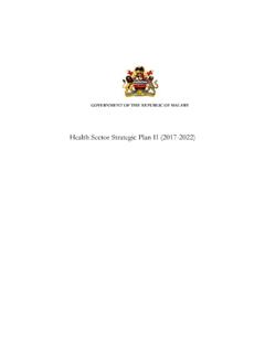 Health Sector Strategic Plan II - nationalplanningcycles.org