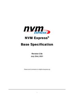 NVM Express Base Specification 2