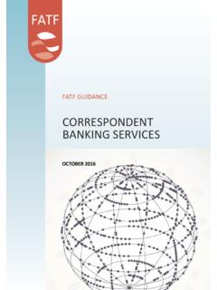 GUIDANCE ON CORRESPONDENT BANKING SERVICES