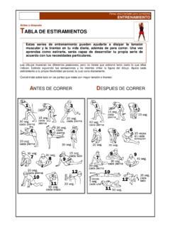 TABLA DE ESTIRAMIENTOS - trikilometros.org