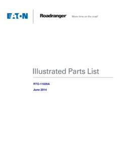 Illustrated Parts List - Eaton