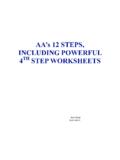 AA’s 12 STEPS, INCLUDING POWERFUL - MCYPAA