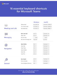16 essential keyboard shortcuts for Microsoft Teams