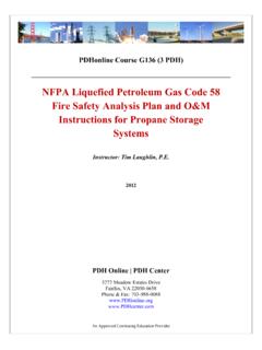 NFPA Liquefied Petroleum Gas Code 58 Fire Safety Analysis ...