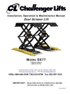 Installation, Operation &amp; Maintenance Manual …