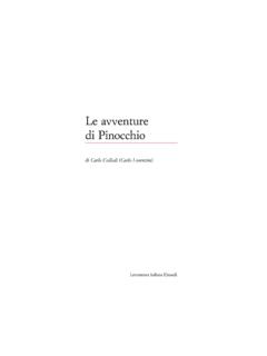 Le avventure di Pinocchio - letteraturaitaliana.net