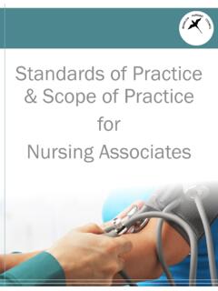 Standards of Practice &amp; Scope of Practice for Nursing ...