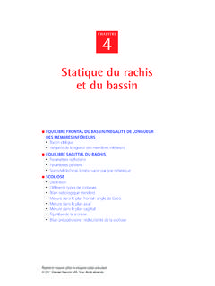 Statique du rachis et du bassin - guidekt.net