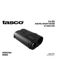 digital night vision w/ Color lCd - Tasco&#174; — Believe it.
