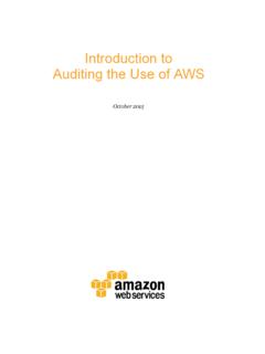 Introduction to Auditing the Use of AWS