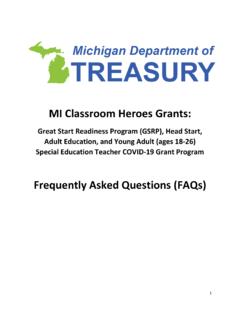 MI Classroom Heroes Grants - Michigan