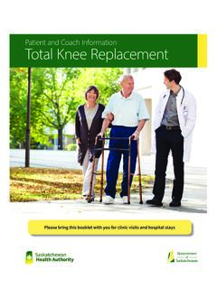 Total Knee Replacement - Patient and coach information
