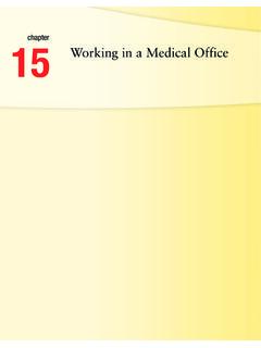 15 Working in a Medical Office - Pearson Education