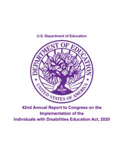 42nd Annual Report to Congress on the Implementation of ...