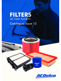 Filters - ACDelco