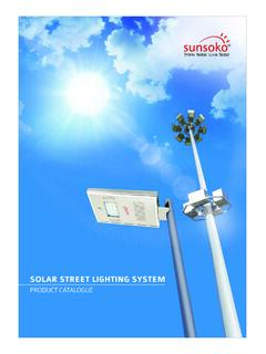 Sunsoko Street Light Catalogue - Bajaj Electricals