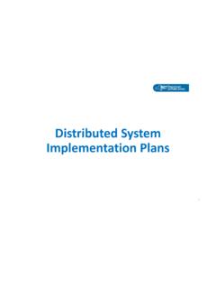 Distributed System Implementation Plans
