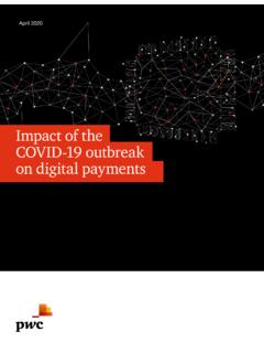 Impact of the COVID-19 outbreak on digital payments - pwc