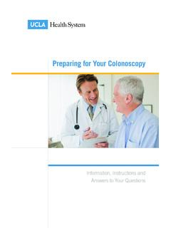 Preparing for Your Colonoscopy - UCLA Health