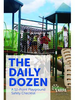 The Daily Dozen 12 Point Playground Safety Checklist