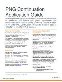 Continuation Application Guide - Alberta