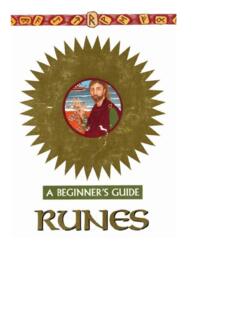 A Beginner's Guide to Runes By Kristyna Arcarti