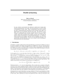 DoubleQ-learning - NeurIPS