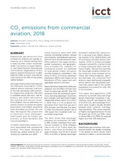 CO2 emissions from commercial aviation, 2018