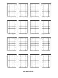 guitar blank chord chart - Music By Ear
