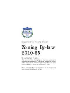 Zoning By-law 2010-65 - Severn