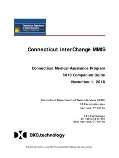 Connecticut interChange MMIS - ctdssmap.com