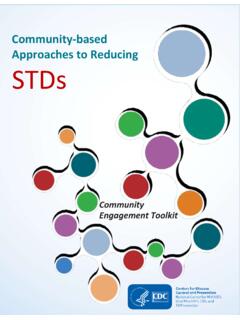 Community-based Approaches to Reducing STDs