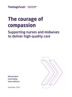 The courage of compassion - King's Fund