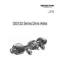 120/125 Series Drive Axles - Canada Wide Parts ...