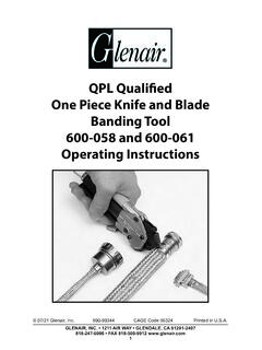QPL Qualified One Piece Knife and Blade Banding Tool 600 ...