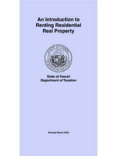 An Introduction to Renting Residential Real Property