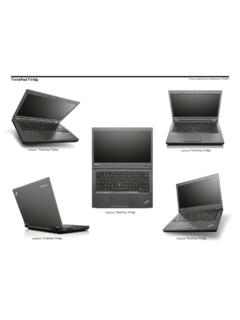 ThinkPad T440p Product Speciﬁ cations Reference (PSREF)